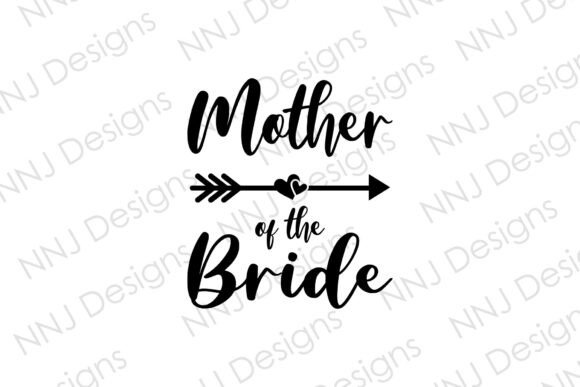 Mother of the Bride SVG for Wedding